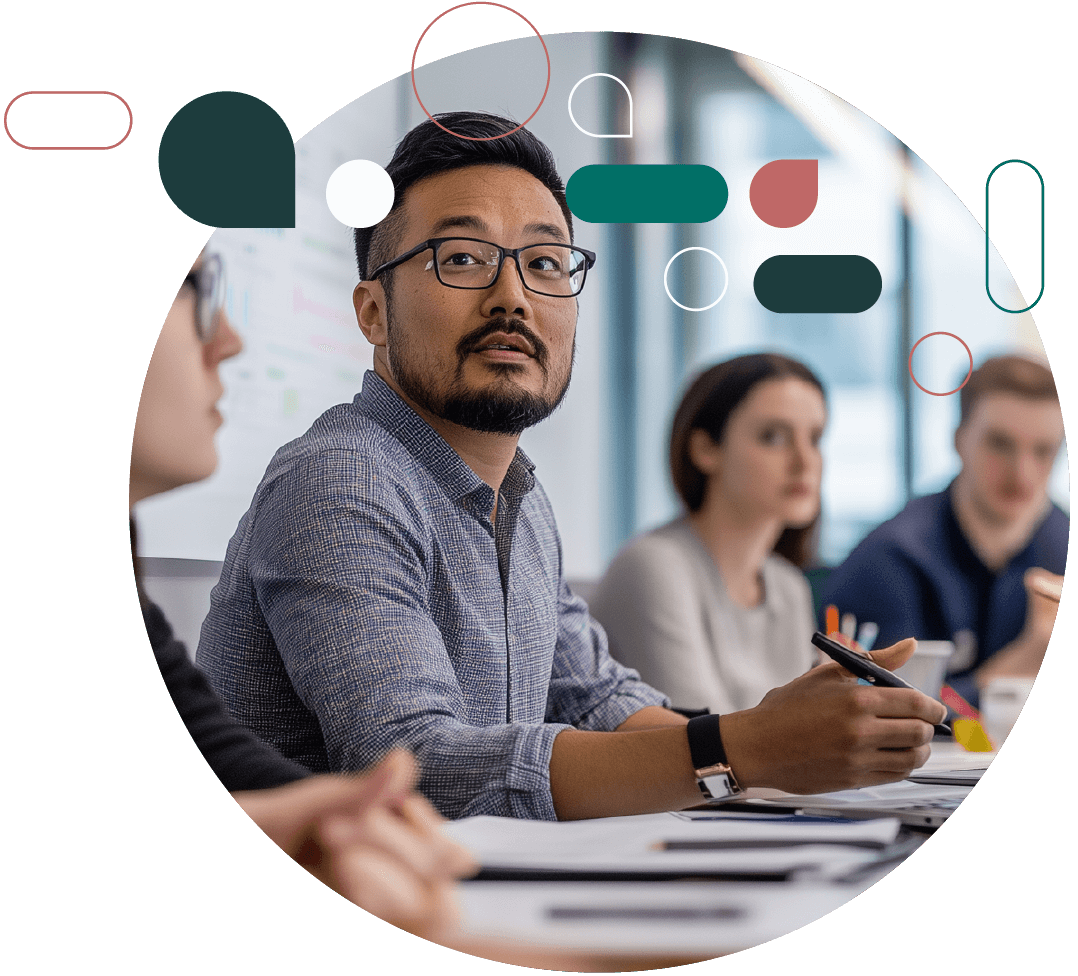 A team of data scientists and engineers collaborating
