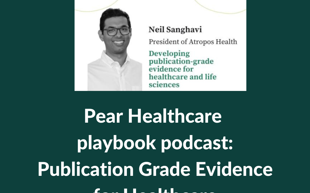 the role of data in healthcare, and Atropos Health’s innovative growth strategy, go-to-market approach, the creation of ChatRWD, and the critical importance of data quality.