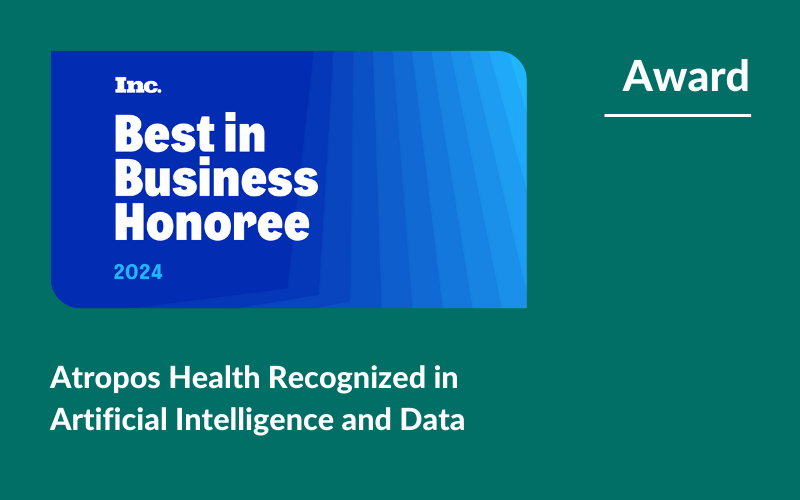 Atropos Health Named to Inc.’s Best In Business for AI and Data