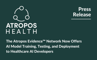 AI Model Training, Testing, and Deployment now available on The Atropos Evidence™ Network