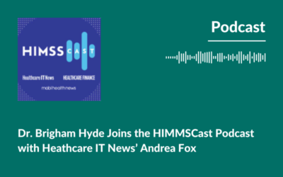 HIMSSCast: AI assurance labs and improving quality with Atropos Health’s Dr. Brigham Hyde