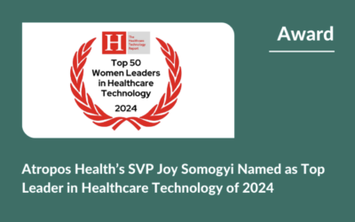 Atropos Health’s SVP Joy Somogyi Named as Top Leader in Healthcare Technology of 2024