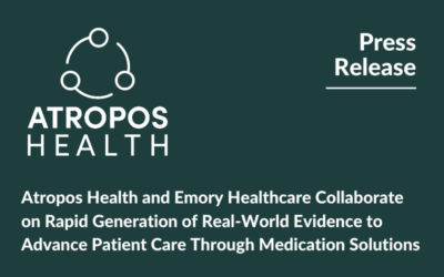 Atropos Health and Emory Healthcare Collaborate on Rapid Generation of Real-World Evidence (RWE) to Advance Patient Care Through Medication Solutions