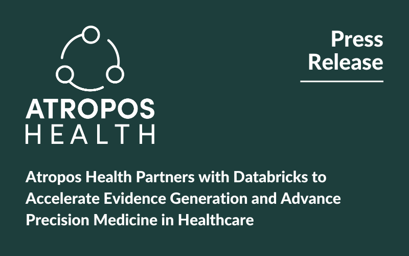Atropos Health Partners with Databricks to Accelerate Evidence Generation and Advance Precision Medicine in Healthcare