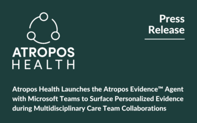 The Atropos Evidence™ Agent is now integrated with Microsoft Teams