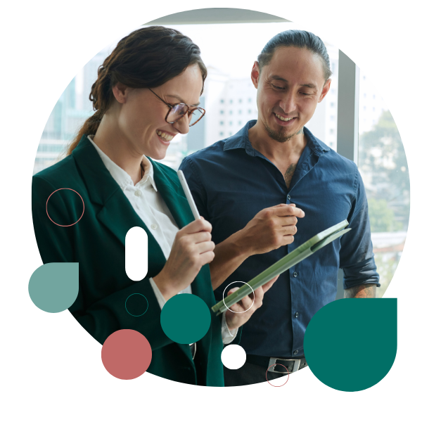 A team of data scientists and engineers collaborating