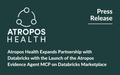 Atropos Health Expands Partnership with Databricks with the Launch of the Atropos Evidence Agent MCP on Databricks Marketplace